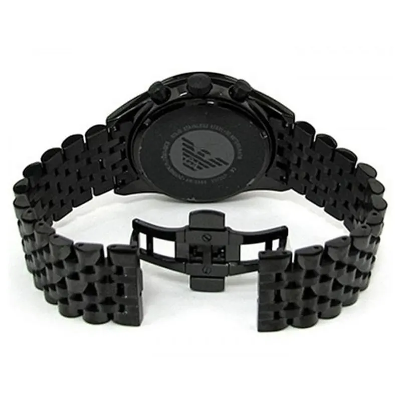 Emporio Armani Sportivo Chronograph Black Dial Men's Watch- AR5989